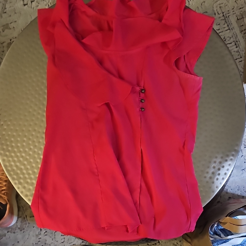 Banana Republic Vibrant Pink Blouse